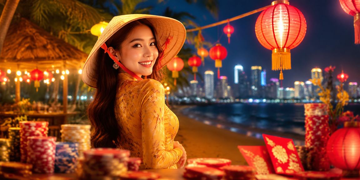 Không gian cá cược cao cấp tại sòng bạc Việt Nam với bầu không khí sang trọng